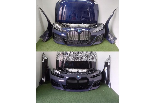 BMW G26 I4 FENDER MASK BUMPER BELT LED COOLER BLACK 475 TANSANIT C3Z