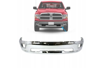 DODGE RAM 1500 2009 2012 BUMPER FRONT CHROME FOR HALOGENS Catalog number of the part 68088186AA 55112609AA