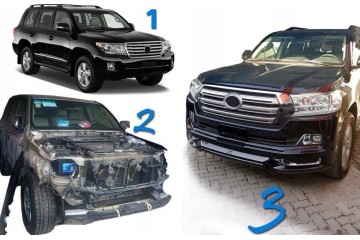 Body Kit Body Changing Conversion LC200 upgrade mask bumper fenders Packaging status original