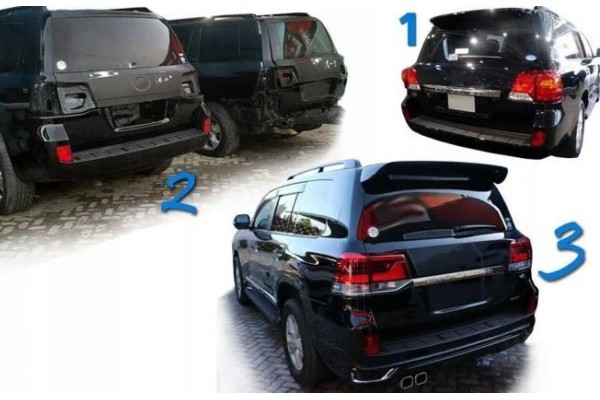 Body Kit Body Changing Conversion LC200 upgrade mask bumper fenders Catalog number of the part 23489