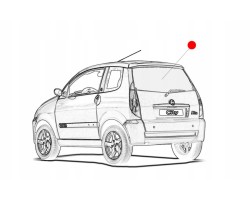 REAR WINDOW AIXAM CITY GTO HEATED TIMED
