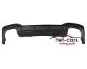 DIFFUSER SPOILER AUDI A5 B9 F5 LIFT 20 BLACK SLINE WITHOUT EXHAUST TIPS Color black