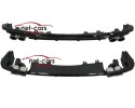 DIFFUSER SPOILER AUDI A5 B9 F5 LIFT 20 BLACK SLINE WITHOUT EXHAUST TIPS Catalog number of the part 1046357