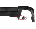 DIFFUSER SPOILER AUDI A5 B9 F5 LIFT 20 BLACK SLINE WITHOUT EXHAUST TIPS Part manufacturer Diederichs