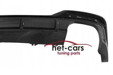 DIFFUSER SPOILER AUDI A5 B9 F5 LIFT 20 BLACK SLINE WITHOUT EXHAUST TIPS Part manufacturer Diederichs