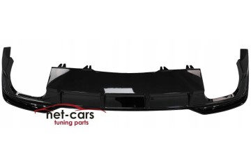 DIFFUSER SPOILER AUDI A5 B9 F5 LIFT 20 BLACK SLINE WITHOUT EXHAUST TIPS Product weight with unit packaging 2 kg