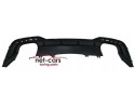 DIFFUSER SPOILER AUDI A5 B9 F5 LIFT 20 BLACK SLINE WITHOUT EXHAUST TIPS Quality of parts according to GVO P replacement with ori