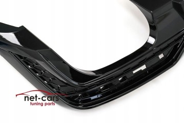 DIFFUSER SPOILER AUDI A5 B9 F5 LIFT 20 BLACK SLINE WITHOUT EXHAUST TIPS EAN GTIN 4052355734396