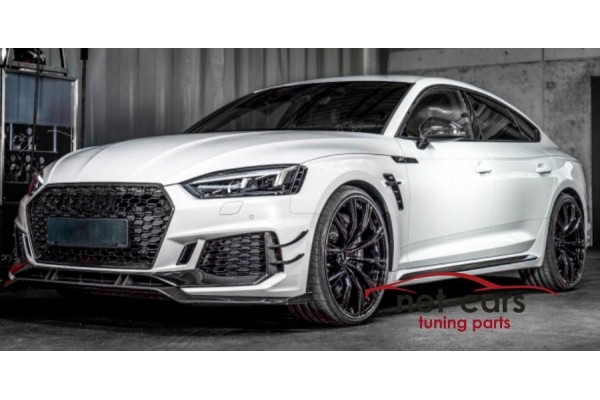 Difusor Spoiler Trasero Audi A5 B9 F5 Lift 2020 Negro S Line Sin Punta