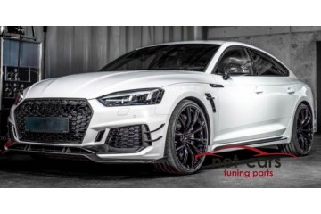 Difusor Spoiler Trasero Audi A5 B9 F5 Lift 2020 Negro S Line Sin Punta