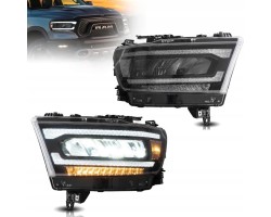 FRONT LAMP DODGE RAM 1500 2019 2023 HEADLIGHTS HOMOLOGATION EU