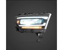 FRONT LAMP DODGE RAM 1500 2019 2023 HEADLIGHTS HOMOLOGATION EU Height adjustment manual