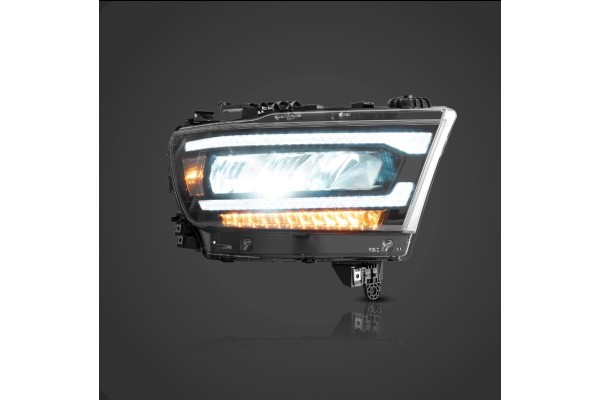 FRONT LAMP DODGE RAM 1500 2019 2023 HEADLIGHTS HOMOLOGATION EU Height adjustment manual