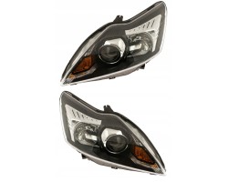 FORD FOCUS II 08 10 HEADLAMP SET NEW