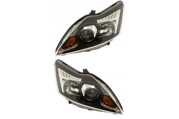FORD FOCUS II 08 10 HEADLAMP SET NEW
