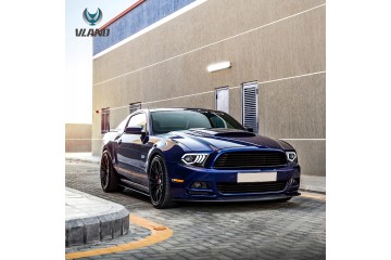 Faros LED Vland Negros para Ford Mustang 2010-2014 Izquierdo y Derecho