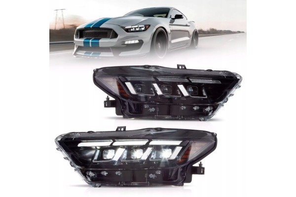 FORD MUSTANG 2015 2017 LAMP FULL LED LEFT RIGHT VLAND EU STYLE S650