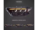 FORD MUSTANG 2015 2017 LAMP FULL LED LEFT RIGHT VLAND EU STYLE S650 Part manufacturer VLAND