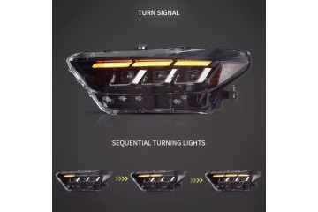 FORD MUSTANG 2015 2017 LAMP FULL LED LEFT RIGHT VLAND EU STYLE S650 Part manufacturer VLAND