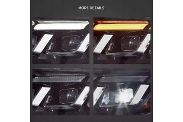 FORD MUSTANG 2015 2017 LAMP FULL LED LEFT RIGHT VLAND EU STYLE S650 Installation side left right