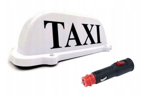 TAXI ROOSTER FOR MAGNET STARLING LAMP 12V SWITCH PLUG ON OFF Batteries included no