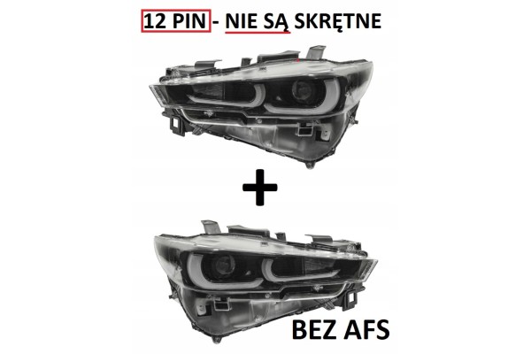 LAMPS FRONT SET FULL LED EUROPA 12 PIN MAZDA CX 5 2022 LIFT WITHOUT AFS
