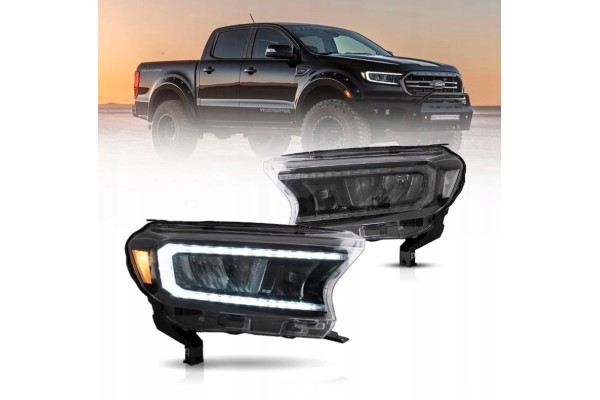Full Led Ford Ranger Headlights Ford Ranger T6 2016 2023