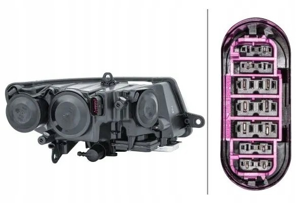 HEADLAMP LAMP LEFT BI XENON