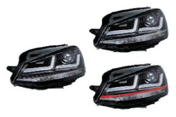 Osram Golf Relfectors LED HL 104 CM VII GTI Installation side left right