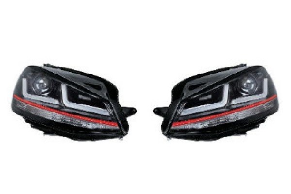 Osram Golf Relfectors LED HL 104 CM VII GTI Quality of parts according to GVO Q original with factory logo OEM OES
