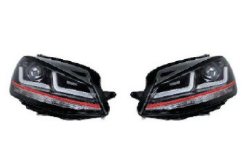 Osram Golf Relfectors LED HL 104 CM VII GTI Quality of parts according to GVO Q original with factory logo OEM OES