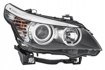 Headlight BMW 5 E60 E61 06 03 06 10 HELLA 2017105H