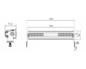 WORKING PANEL SIBERIA DR LED BAR 22 16000Lm Catalog number of the part 809181