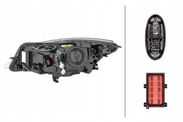 HEADLIGHT LAMP RIGHT BI XENON LED