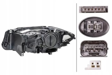 HEADLIGHT LAMP RIGHT BI XENON LED Part manufacturer Hella