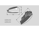 Osram LED HL 103 CM Lamp Golf VII Chrome Halogen Additional information bulbs included