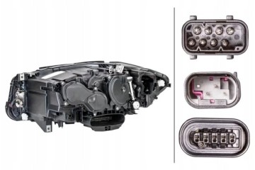 Headlamp headlight 1EX011 072 921 Part manufacturer Hella