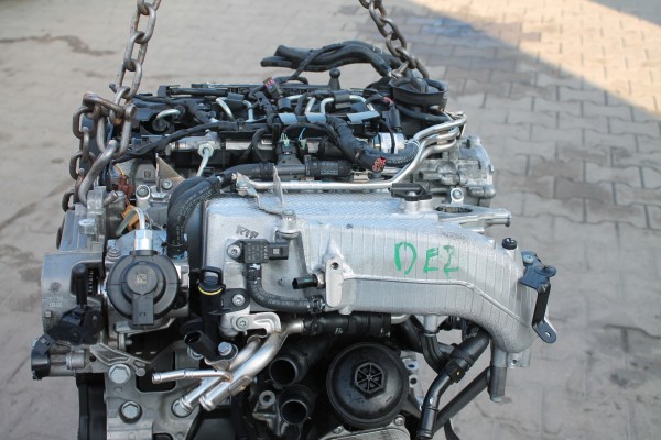 ENGINE COMPLETE AUDI 2 0 TDI DEZ 25TYS KM WITHOUT TURBO Catalog number of the part DEZ