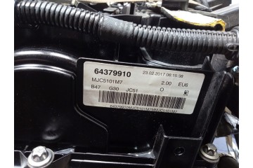 Motor diésel BMW 5 G30 G31 520dX 2.0d B47D20A 190HP XDRIVE