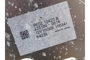 P5 ENGINE MAZDA2 2 DJ DL 1 5i SKYACTIV G 90KM LIFT 24R FV Quality of parts according to GVO O original with manufacturer s logo 