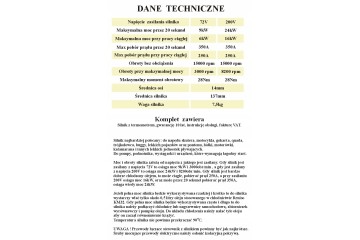 Electric motor 24kW go kart quad scooter motorcycle boat Catalog number of the part 8534511184