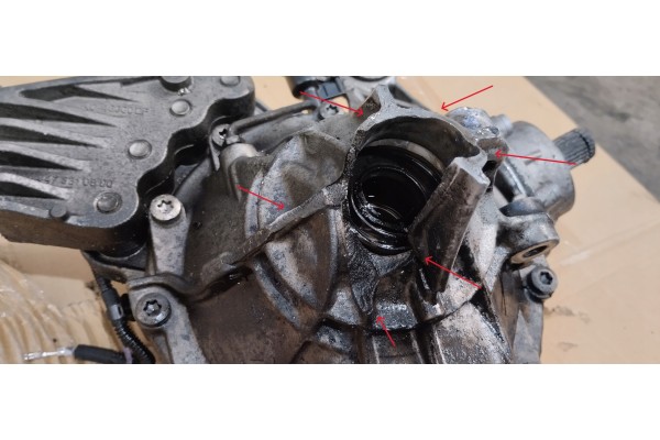 Puente reductor diferencial delantero Mercedes V-Class W447 A447330010