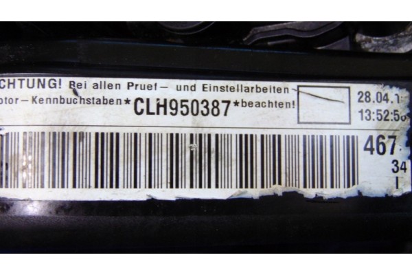 ENGINE CLH 1 6TDI VW GOLF VII TOURAN II A3 8V OCTAVIA III LEON III PASSAT Engine type diesel