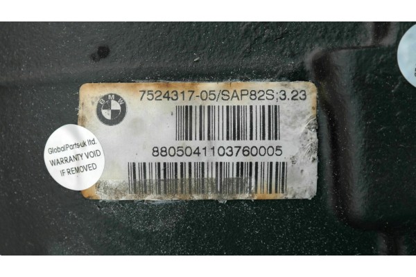 BMW E87 E90 118i 318i N46 323i Dyfer Bridge Rear 3 23 7524317 Catalog number of the original 7524317