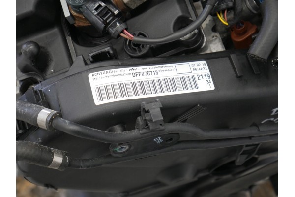 ENGINE DFF DFFA SKODA OCTAVIA LIFT III 19R 2 0 TDI ASSEMBLY REPLACEMENT Quality of parts according to GVO O original with manufa