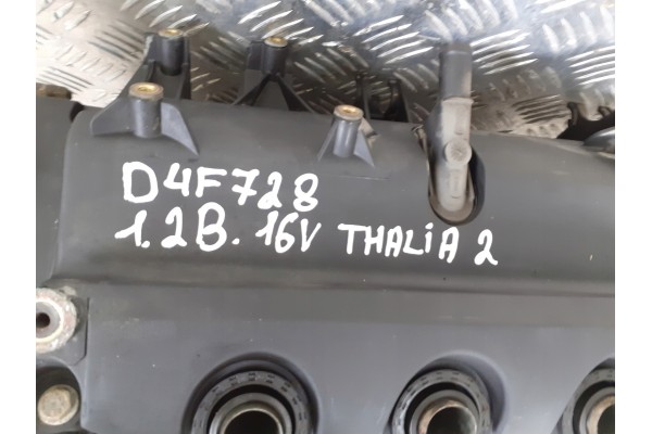 ENGINE RENAULT THALIA II 1 2 16V D4F728 75KM Catalog number of the part D4F728