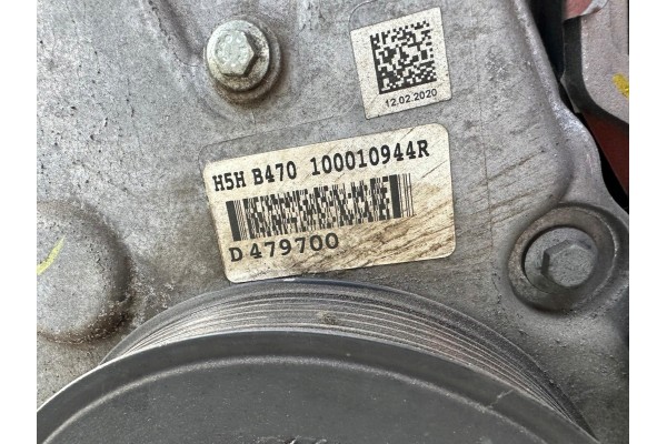 ENGINE 1 3 TCE RENAULT MERCEDES DAMAGED PARTS REGENERATION H5HB470 Part manufacturer Renault OE