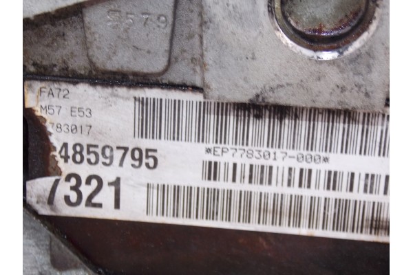 Motor BMW X5 E53 3.0 D M57 Range Rover III L322 Bomba de Inyección Co