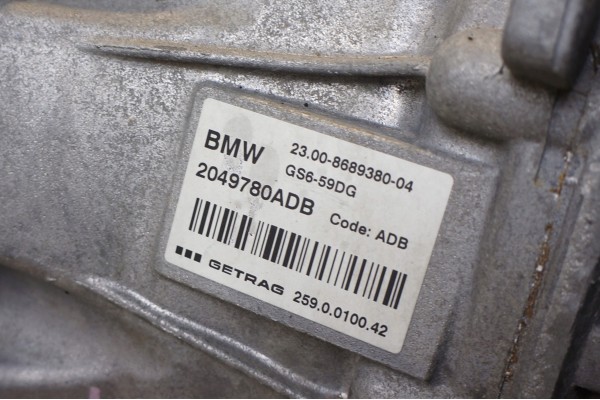 GEARBOX BMW X1 F48 X2 F39 MINI F60 1 5 D B37 GS6 59DG 8689380 ADB Product weight with unit packaging 70 kg