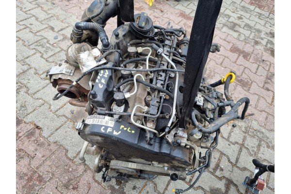 ENGINE VW POLO V 6R0 1 2 TDI CFW COMPLETE INJECTION TURBO PUMP